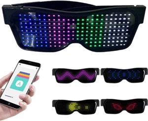 LED Glasses, Party Glasses, Customizable Bluetooth Glasses, - Picture 1 of 8