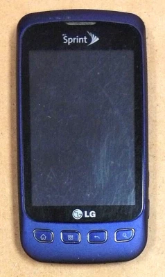 Smartphone LG Optimus S LS670 - Púrpura y Plateado (Sprint) Android Foto 1 de 2