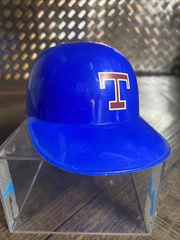 Laich Ice Cream Sundae Mini Baseball Red "T" LOGO Batting Helmet Texas Rangers Cover