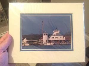 Hooper Strait Light Maryland Color Photograph by Sam Gunby - Picture 1 of 3