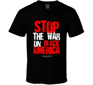 Camiseta Stop The War On Black America #blacklivesmatter Protest Police - Imagen 1 de 3