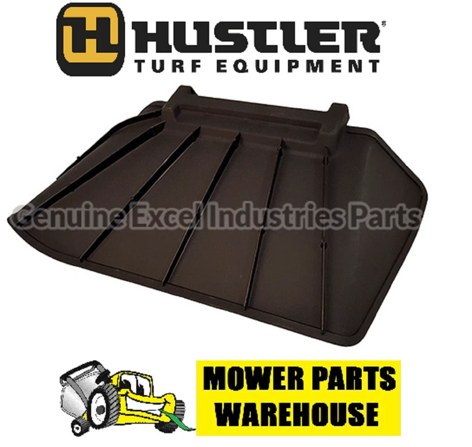 NEW OEM HUSTLER SIDE DISCHARGE CHUTE 60" 66" 72" VX4 DECKS XONE SUPER Z 602891 - Image 1 of 1