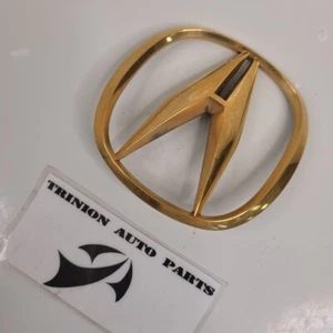 2002-2003 Acura 3.2TL Trunk Acura Emblem Badge Logo Symbol Gold OEM - Bild 1 von 4