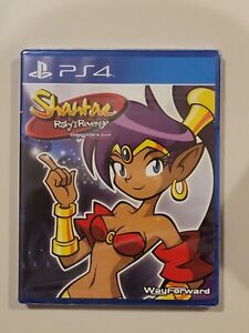 Shantae Risky's Revenge Director Cut Playstation 4 PS4 LRG + Postcard + Sticker
