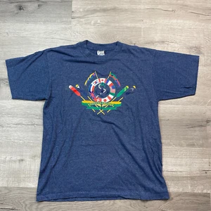 Vintage HRLA Single Stitch Princess Cruises Shirt Made In USA Size Medium Unisex - Picture 1 of 12