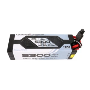 Gens ace G-Tech 5300 mAh 11,4 V 100 C HV 3S Lipo batteria custodia rigida Deans per modello auto - Foto 1 di 5