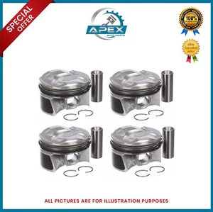CITROEN C3 C4 MPV PEUGEOT 3008 5008 308 287 1.6 PETROL 5FW 5FS PISTON X4 SET STD - Picture 1 of 4