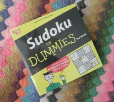 NEW SEALED Sudoku for Dummies: The Game, University Games Family Fun Board Game - Image 1 of 3