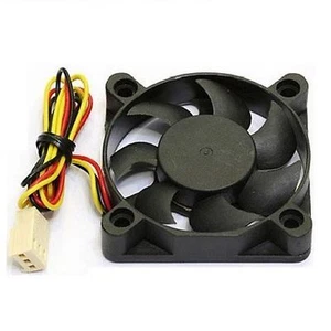 PC Computer CPU Case System Cooling Fan Cooler 50mm 3Pin 50x50x10mm 5cm Silent - Picture 1 of 3