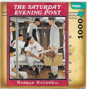 THE ROOKIE BY NORMAN ROCKWELL - Completo - PUZZLE JUEGOS BÚFALOS - Imagen 1 de 2