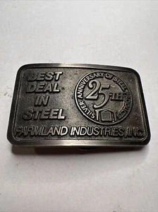 Farmland Industries Belt Buckle 25th Anniversary Country Western - FREE SHIP! - Picture 1 of 2