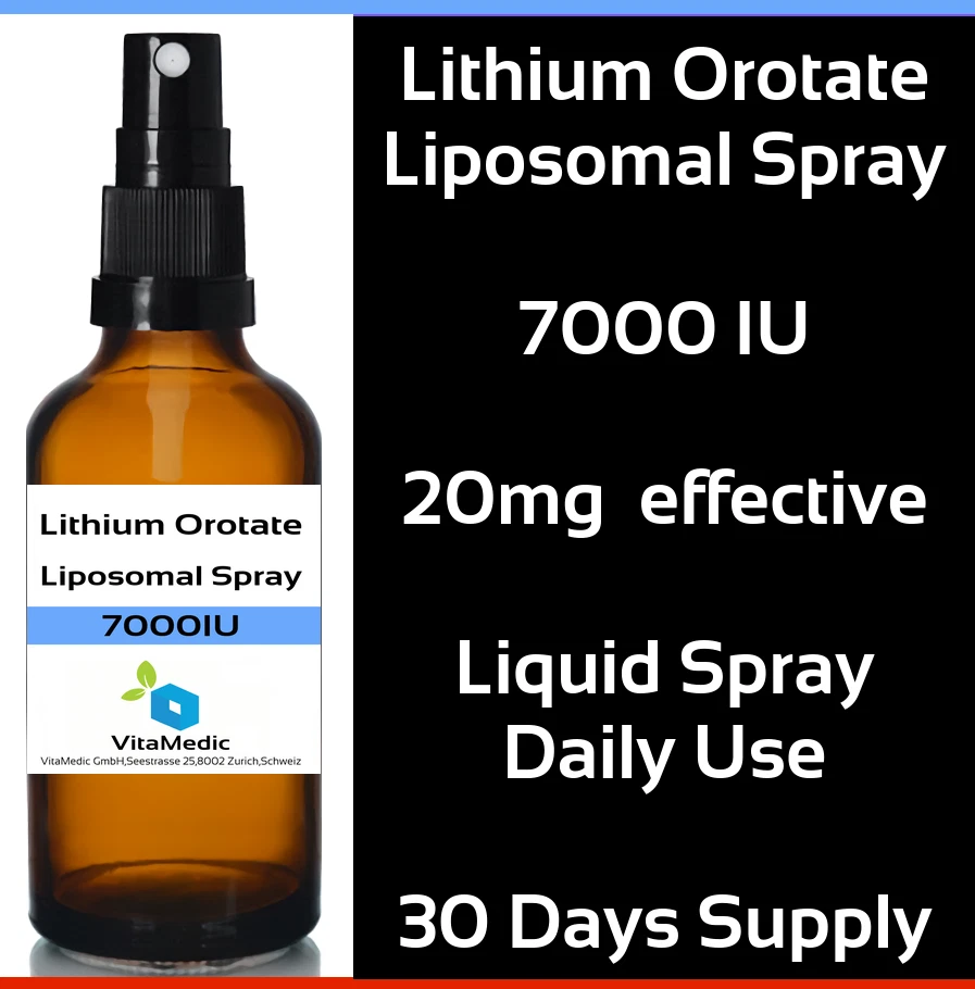 Lithiumorotat-Liposomales Spray 7000 IE 20 mg x 2 Flaschen - Bild 1 von 1