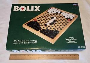 Bolix Five-In-A-Row abstract strategy game only two rules Mensa Select Winner - Picture 1 of 10