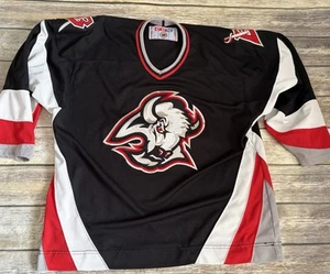 Vintage Buffalo Sabres CCM NHL Hockey Jersey Size L Black - Picture 1 of 7