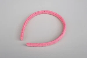 Rosa Stoff Stirnband passt 18 Zoll Mädchen Puppen - Bild 1 von 4