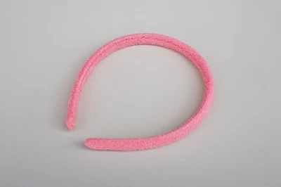 Diadema de tela rosa para muñecas niñas de 18 pulgadas Foto 1 de 4