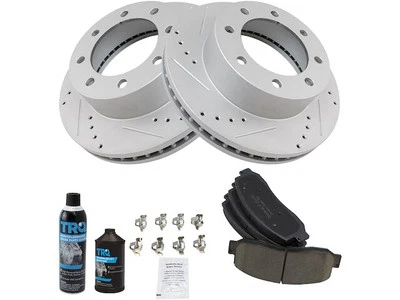 Kit de pastillas de freno y rotor delantero 35437KMPP 2006 para Ford F250 Super Duty 2005-2012 Foto 1 de 2