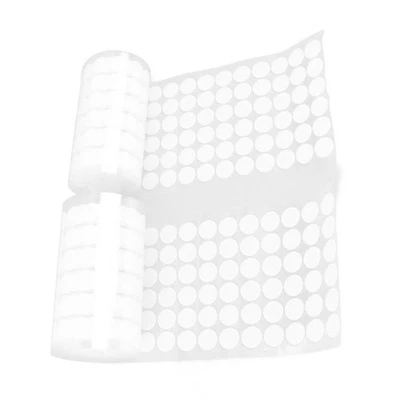 ~2 Rolls 504 Pairs 1.5cm Hook And Loop Dots White Self Adhesive Dots Tapes Stic - Image 1 of 4