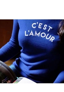 Mujer Banana Republic Lana Merino Cuello Redondo Tejido Suéter Cest L'Amour Pequeño - Imagen 1 de 4