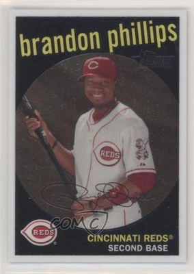 2008 Topps Heritage Chrome /1959 Brandon Phillips #C41 - Image 1 of 2