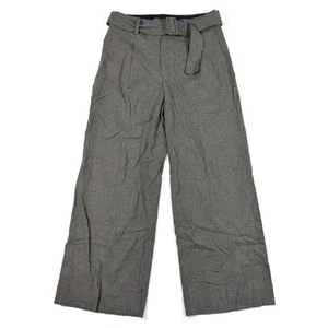 Neu Banana Republic plissierte Hose weites Bein kariert Größe 10P Petite - Bild 1 von 9