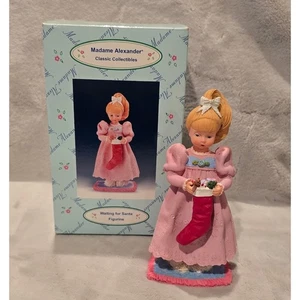 Vintage Madame Alexander Waiting for Santa Figurine Circa 2000 Edition #1 / 881 - Picture 1 of 9