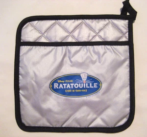 2006 RATATOUILLE Movie Hot Pad Promo Release by Disney Pixar 8x8 inches w Pocket - Picture 1 of 4