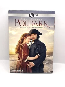 Poldark: The Complete Third Season DVDs W/ Slipcover - Foto 1 di 4