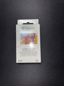 Lifeprint PH06 Print Paper Zink Zero Ink Technology 50 Pack of Film - Photo 1/3