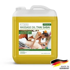 Aceite de masaje tailandés masaje neutro 10L (litros) con jojoba y aceite de almendras - cuidado de la piel - Imagen 1 de 4