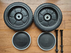 Genuine OEM Traeger KIT0138 7x1.75 Grill Wheels with Caps and Axles
