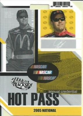 Jason Keller Collectible Card - 2005 PRESS PASS Trackside 23/27 - Image 1 of 2