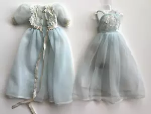 Vintage 1965 Barbie Doll #1636 "Sleeping Pretty" Nightgown Robe & Negligee Dress - Picture 1 of 9