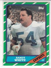 1986 TOPPS RANDY WHITE CARD #133