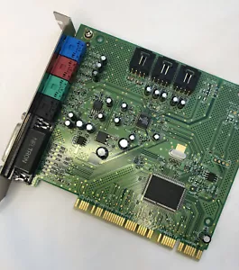 Creative Labs Sound Blaster 128 PCI CT4750 4 Channels 16bit 48KHz PCI Sound Card - Picture 1 of 9