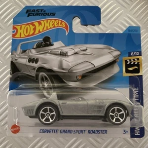Hot Wheels Corvette Grand Sport Roadster (Silver) 1:64 / Fast & Furious - Picture 1 of 2