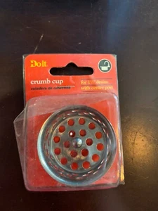 CRUMB CUP for 1.5" drains - w/ center post Do It Best 417157 New! - Picture 1 of 4