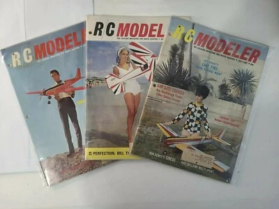Lot of 3 Vintage R/C MODELER Magazines from 1967 - June, July, November - Image 1 of 4