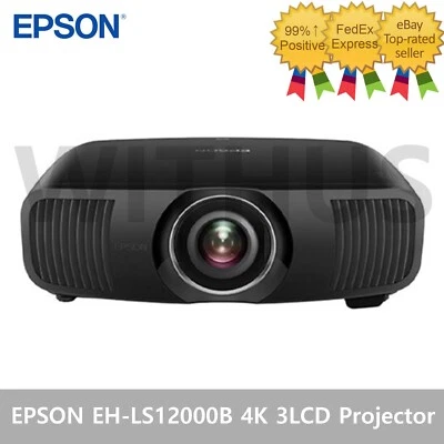 EPSON EH-LS12000B Pro Cinema 4K PRO-UHD True Laser Projector 3-LCD 2,700 Lumen - Image 1 of 4