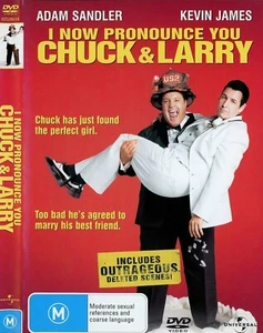 I Now Pronounce You Chuck & Larry DVD (Region 2,4,5) VGC Adam Sandler - Picture 1 of 3
