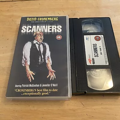 Scanners VHS Video   1980 • 6.10£
