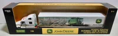 John Deere Peterbilt Semi East Moline Works Collector's Edition (2004)  1/64 - Image 1 of 4