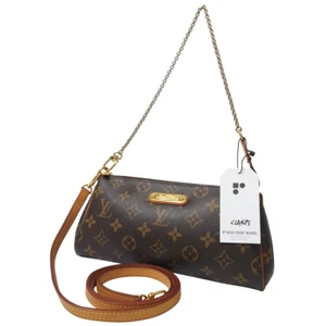 Authentic Louis Vuitton Eva Clutch Monogram M95567 Genuine Shoulder Bag CLA435 - Picture 1 of 12