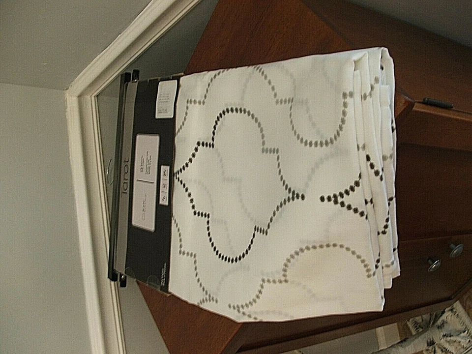 Новый с Ярлыками Softline Таро (пара) 2 шторы панели шторы 84» люверсы верхний - Изображение 1 из 4