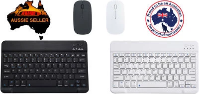 Wireless Bluetooth Keyboard Mouse for iPad Tablet Laptop PC Smart Phone - image 1 of 3