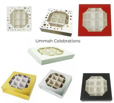 Empty Pick & Mix Sweet Boxes with clear window display ideal for gifting 🎁 - Image 1 of 4