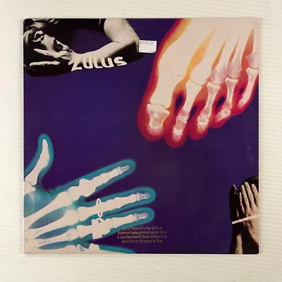 The Zulus – Down On The Floor LP Vinyl Record (1989) Slash Records - Image 1 of 4