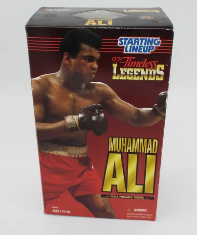 Starting Lineup Muhammad Ali Timeless Legends 12" Boxing Poseable Figure 1997 Cover
