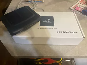 Ubee D3.0 Cable Modem DDM3513 Docsis - Picture 1 of 12