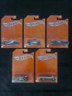 Hot Wheels 53rd Anniversary Orange and Blue Series Set of 5 Cars 2021 Mix 2
